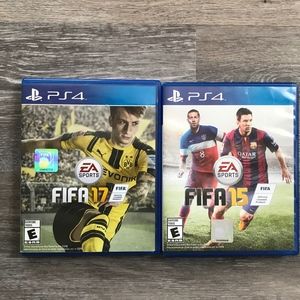 PS4 FIFA 15 & FIFA 17